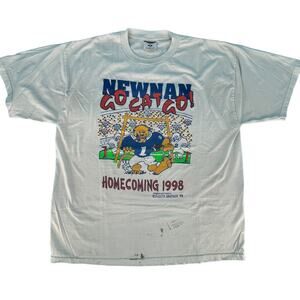 Newnan High School Homecoming 1998 Tee Shirt Top Print Front & Back Size XL